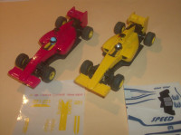 Carrera F1 Autos aus Racing Set 80129 Formula Racers 